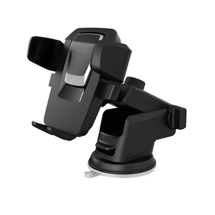 Car Mount Phone Holder Silicone Suction Cup Telescopic Pole 360-Degree Rotation Navigation Phone Holder